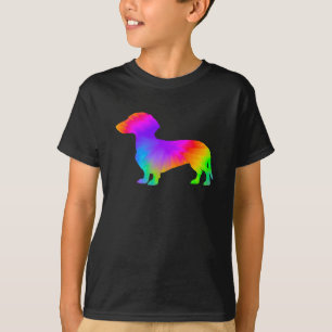Camiseta Dueño Amante de Perro Divertido Corbata Tinte Dach