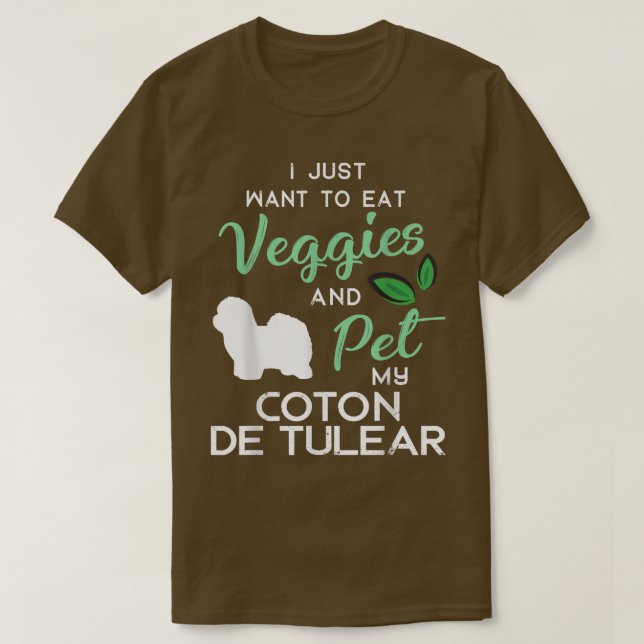 Camiseta Dueño amante del cigarro de algodón de perro tulea (Diseño del anverso)