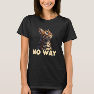 Camiseta Dueño bengalí gato bengalí no está interesado en F