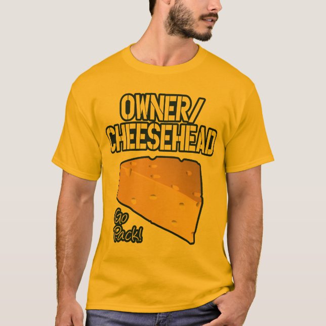 Camiseta Dueño/camiseta de Cheesehead (Anverso)