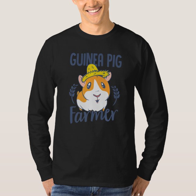 Camiseta Dueño de animales de granja de cuyes lindos Cavy M (Anverso)