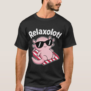 Camiseta Dueño de axolotl de compañía Relaxolotl amante de