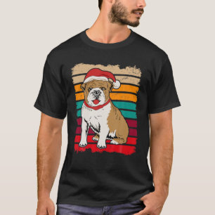 Camiseta Dueño de Bulldog retro regalo papá papá perro Sant
