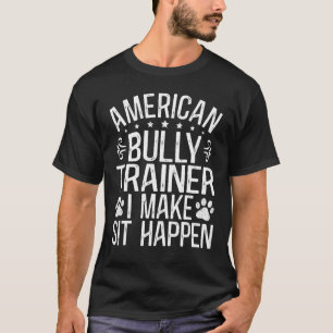 Camiseta Dueño de Bully XL Pitbull Educación para el entren