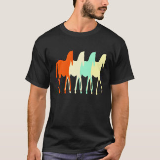 Camiseta Dueño de caballo retro lindo