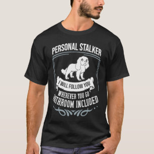 Camiseta Dueño de cachorros de perro Cavalier King Charlies