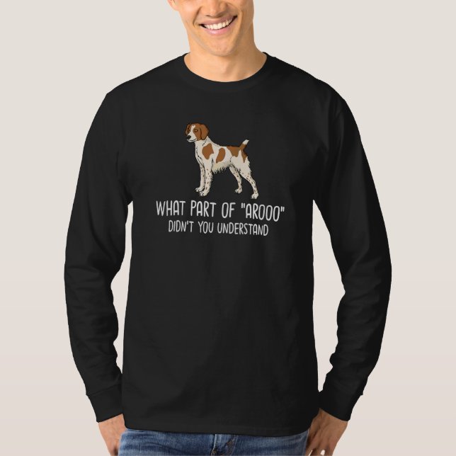 Camiseta Dueño de cachorros de Spaniel Bretón Francés (Anverso)