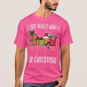 Camiseta Dueño de cangrejo ermitaño de Navidad lindo Quiero