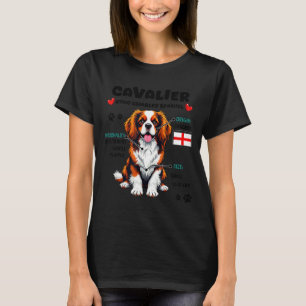 Camiseta Dueño de Cavalier King Charles Spaniel Amor por Pe