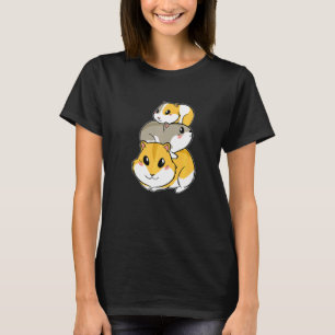 Camiseta Dueño de cerdo guineano con martillo cúbica