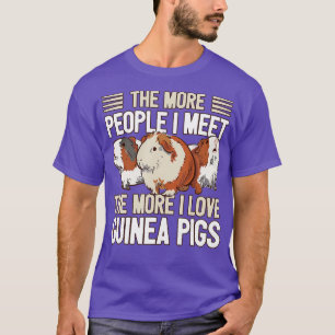 Camiseta Dueño de cerdo guineano - Me encantan los cerdos d