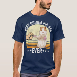 Camiseta Dueño de cerdo guineano retro de ropa de cerdo
