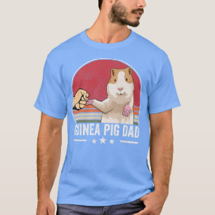 Camiseta Dueño de cerdo guineano retro de ropa de cerdo
