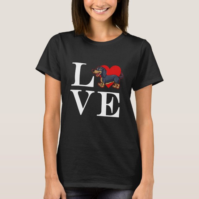 Camiseta Dueño De Dachshund Sausage Doxie Wiener Weiner Wo (Anverso)