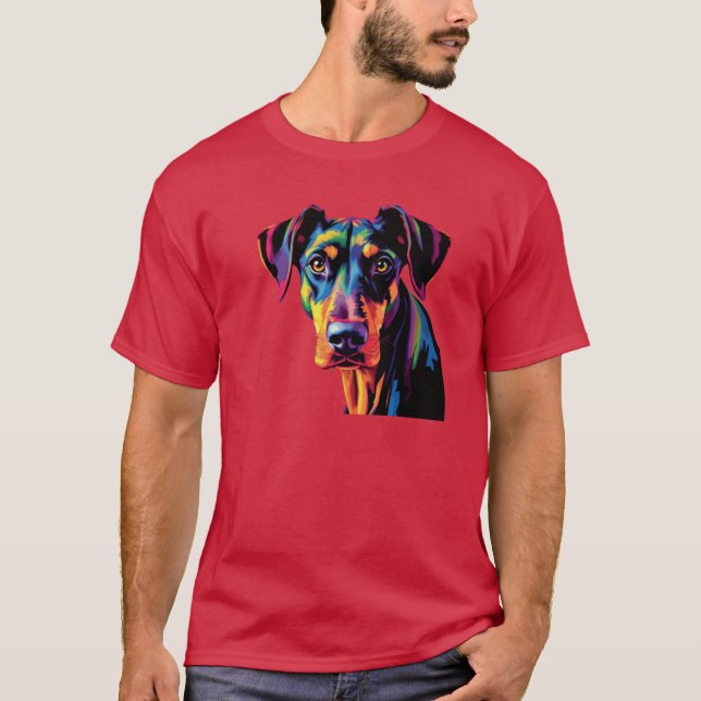 Camiseta Dueño de Doberman (Anverso)