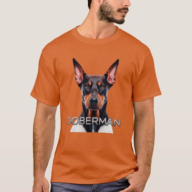 Camiseta Dueño de Doberman (Anverso)