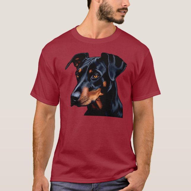 Camiseta Dueño de Doberman (Anverso)