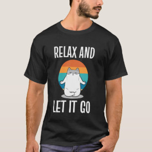 Camiseta Dueño de Funny Cat Yoga Cat Cafe