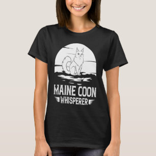Camiseta Dueño de gatito gato Maine Coon