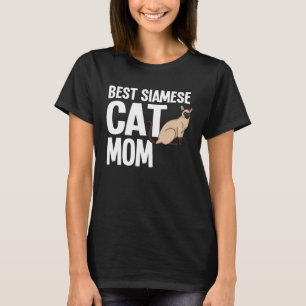 Camiseta Dueño de gatito gato siamés