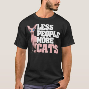 Camiseta Dueño de gato Sphynx mascota sin pelo