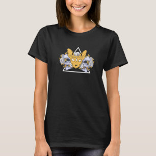 Camiseta Dueño de gatos Illuminati tercer ojo gato esfinge 