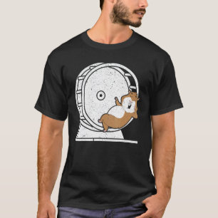 Camiseta Dueño de Hamster Wheel Hammy Fluffy Rodent Mascota