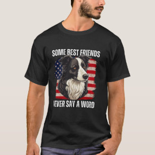 Camiseta Dueño de linea negra algunos mejores amigos nunca 