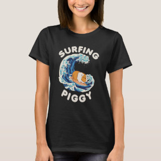 Camiseta Dueño de mascota Cavy Cerdo de Guinea gráfico Surf