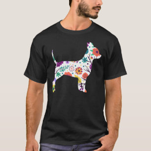 Camiseta Dueño de Mascota de silueta de perro de chihuahua