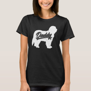 Camiseta Dueño de Papá Padre Dueños de Collie Barbudo Hombr