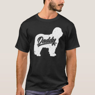 Camiseta Dueño de Papá Padre Padres de Collie Barbudo Hombr