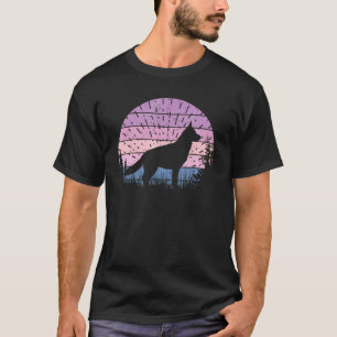 Camiseta Dueño de Pastor Alemán Amante de Perros Madre Vint