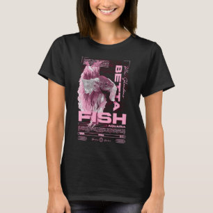 Camiseta Dueño de peces Betta de moda urbana moderna