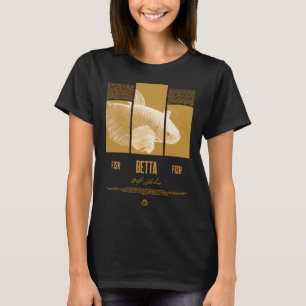 Camiseta Dueño de peces Betta ropa urbana moderna