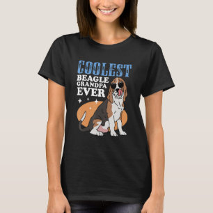 Camiseta Dueño de perro abuelo Beagle Hombres Beagle