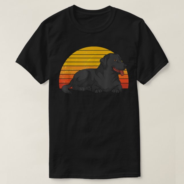 Camiseta Dueño de Perro Amante de Mascotas Animal Labrador  (Diseño del anverso)