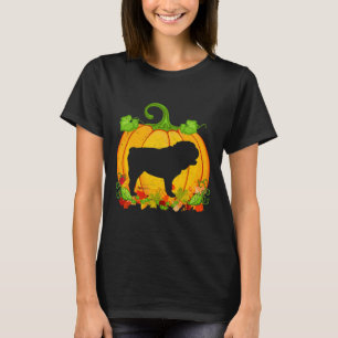 Camiseta Dueño de perro Bulldog inglés disfraz de Halloween