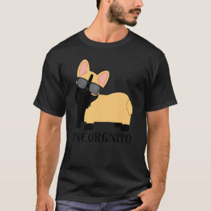 Camiseta Dueño de perro Corgi galés de incógnito