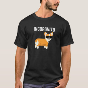 Camiseta Dueño de perro Corgi Incógnito Diseño Incógnito