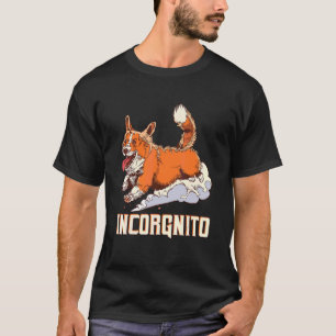 Camiseta Dueño de perro Corgi Incógnito Inkognito