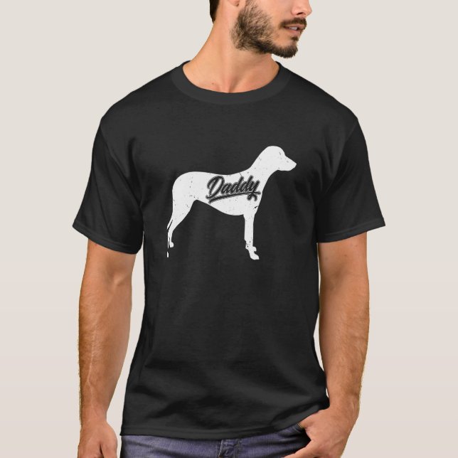 Camiseta Dueño De Perro Dalmatian Daddy Papá Padres De Dal (Anverso)
