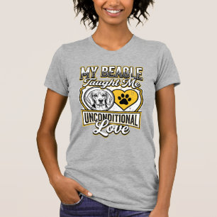 Camiseta Dueño de perro de amor incondicional Beagle