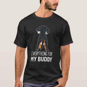 Camiseta Dueño de perro de Dachshund Buddy