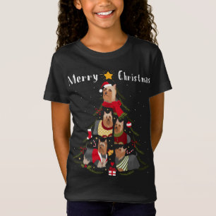 Camiseta Dueño de perro de Navidad Silky Terrier Lover