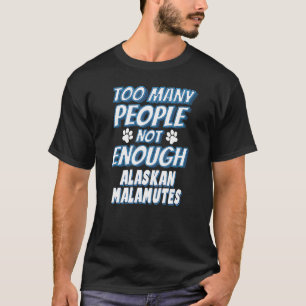 Camiseta Dueño de perro de raza Alaskan Malamute Perro