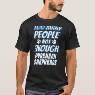 Camiseta Dueño de perro de raza Pastor de los Pirineos Perr
