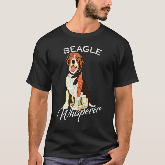 Camiseta Dueño de perro de Whisperer Beagles (Anverso)