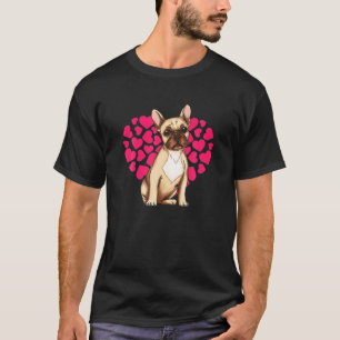 Camiseta Dueño de perro del Bulldog francés Valentine