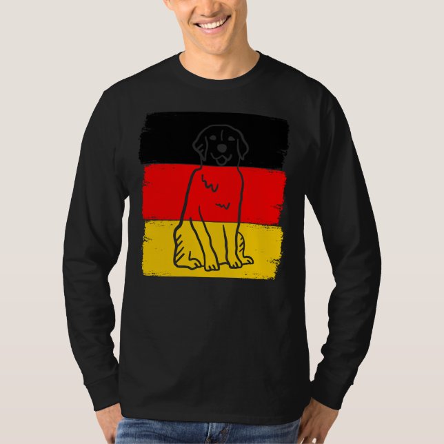 Camiseta Dueño de perro del labrador de Alemania perros pap (Anverso)
